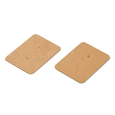 Kraft Paper Jewelry Earring Display Cards CDIS-YW0001-03B-1