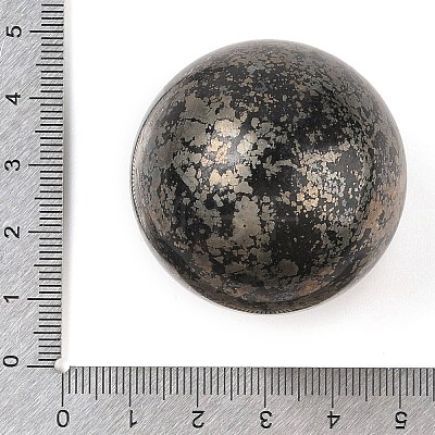 Synthetic Non-magnetic Hematite Sphere Beads G-I367-07M-1