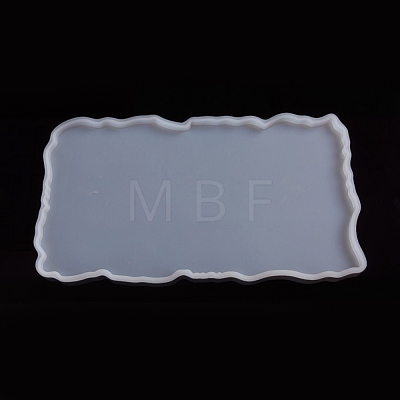 Rectangle Fruit Tray Silicone Molds AJEW-WH0022-03B-1
