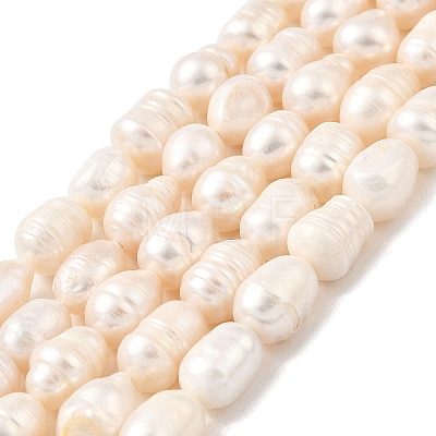 Natural Cultured Freshwater Pearl Beads Strands PEAR-I007-01F-01A-1