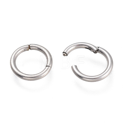 304 Stainless Steel Sleeper Earrings EJEW-O095-01C-1