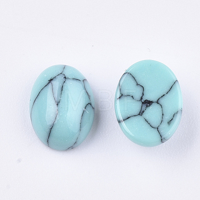 Synthetic Turquoise Cabochons TURQ-S290-33G-04-1