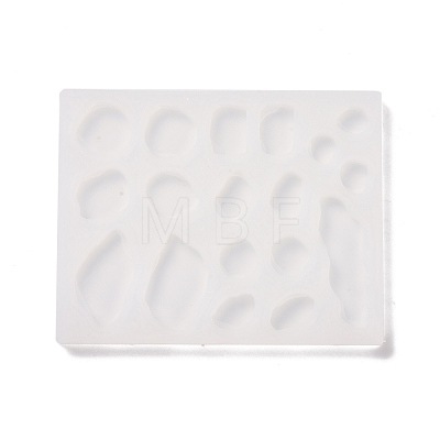 DIY Gemstone Nugget Shape Silicone Molds X-DIY-C048-01-1