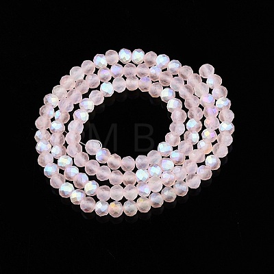 Transparent Glass Beads Strands EGLA-A044-T3mm-MB22-1