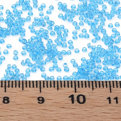 15/0 Transparent Czech Glass Seed Beads SEED-N004-004-04-1