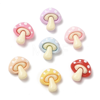 Opaque Resin Cabochons RESI-K027-20-1