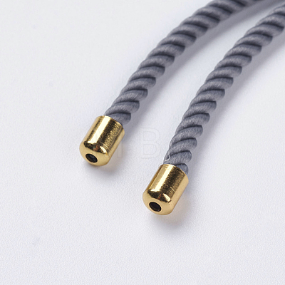 Nylon Twisted Cord Bracelet Making MAK-F018-07G-RS-1