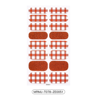 Nail Art Full Cover Nail Art Wrap MRMJ-T078-ZE0051-1