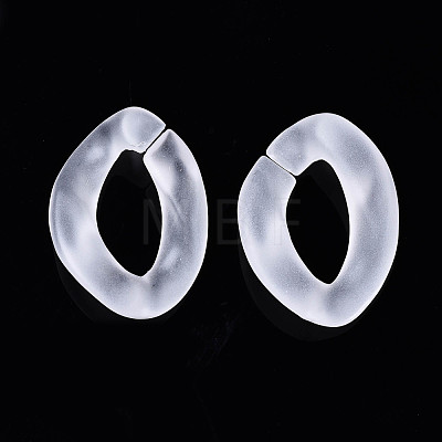 Frosted Acrylic Linking Rings TACR-R151-04-A01-1