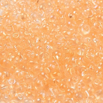 6/0 Inside Colours Glass Seed Beads SEED-A034-03C-1