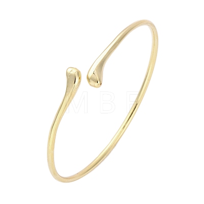 Alloy Arm Cuff Bangles Girl Women AJEW-A063-02G-1