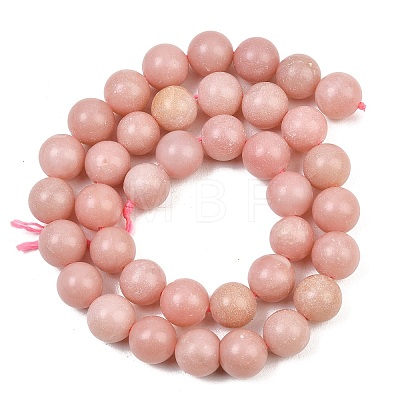 Natural Pink Opal Beads Strands G-G772-02-B-1