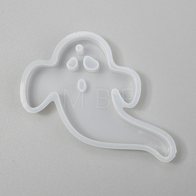 Halloween DIY Ghost Pendant Silicone Molds X-DIY-P006-51-1