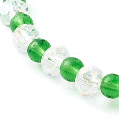 Glass Beads Stretch Bracelets BJEW-JB06478-1