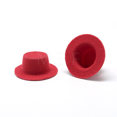Cloth Hat Decoration X-AJEW-R078-4.0cm-M-1