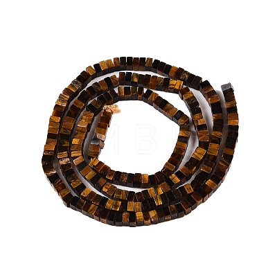 Natural Tiger Eye Beads Strands G-N342-73-1