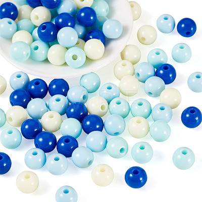 10G Opaque Acrylic Beads SACR-TADJ0001-03I-1