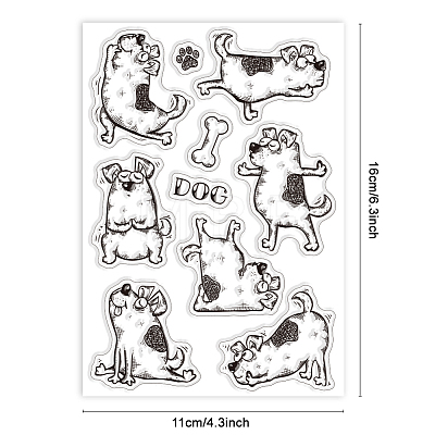 Custom PVC Plastic Clear Stamps DIY-WH0448-0496-1