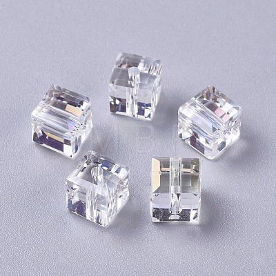 K5 Glass Rhinestone Beads EGLA-L019-01A-M-1