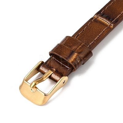 Imitation Leather String Bracelets with Stainless Steel Buckles AJEW-Z053-01C-1