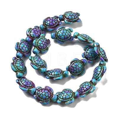 Synthetic Turquoise Dyed Beads Strands G-P507-05M-1