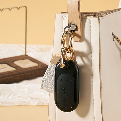 PU Leather Keychains KEYC-TADJ0009-03MG-05-1