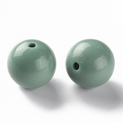 Opaque Acrylic Beads MACR-S370-C20mm-26-1