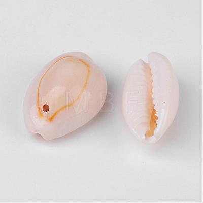 Cowrie Shell Pendants X-PTS057Y-1