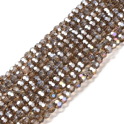 Transparent Glass Beads LS-EGLA-A035-T4mm-B16-1