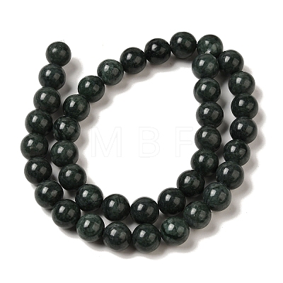 Natural Black Jade Beads Strands G-H067-A03-10MM-1