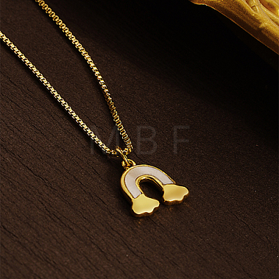 Stainless Steel Pendant Necklace GF6823-2-1