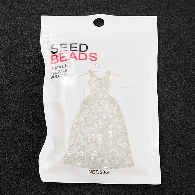 11/0 Two Cut Glass Seed Beads X-CSDB101-1