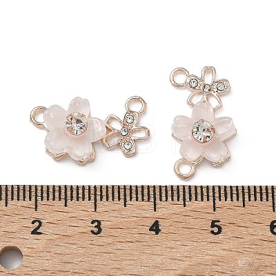 Alloy Crystal Rhinestone Pendants PALLOY-P317-14KCG-1