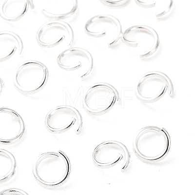 Brass Open Jump Rings KK-G604-08S-16-1