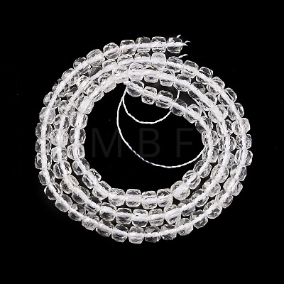 Natural Quartz Crystal Beads Strands G-F770-A02-01-1