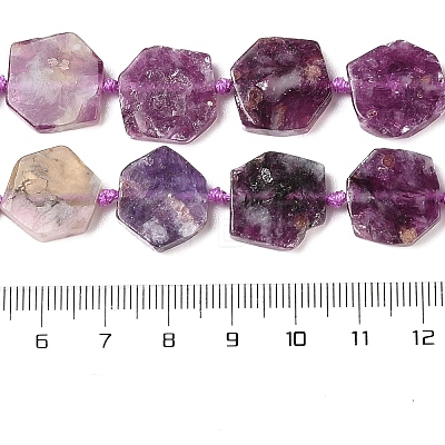 Natural Lepidolite Beads Strands G-L095-A01-01A-1