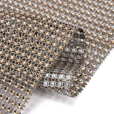 24 Rows Plastic Diamond Mesh Wrap Roll DIY-L049-05B-1