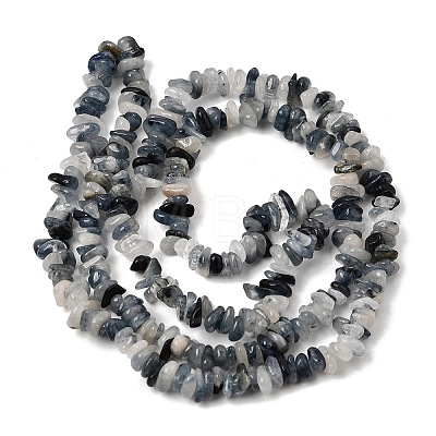 Natura Blue Rutilated Quartz Beads Strands GG-CBAC13F-B02-01-1