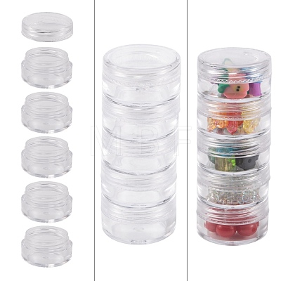 Plastic Bead Containers C025Y-1