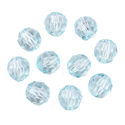 Transparent Acrylic Beads TACR-Q257-12mm-V38-1