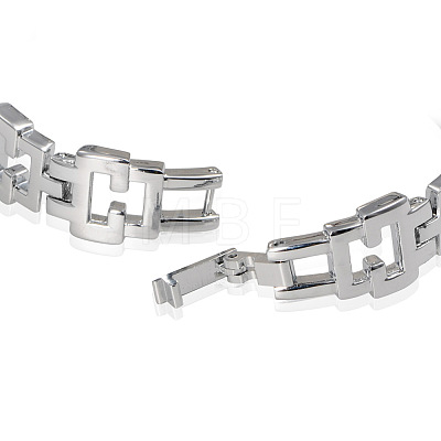 Valentine Day Gift Idea for Girlfriend Stainless Steel Rhinestone Wrist Watch WACH-A004-08P-1