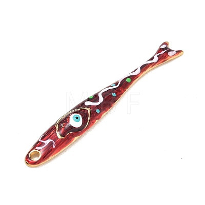 304 Stainless Steel Enamel Big Pendants SA-CBA800D-02C-G-1