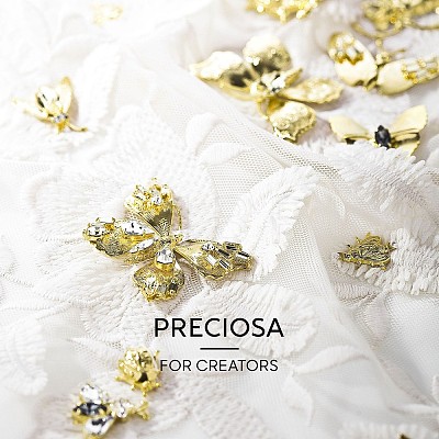 Preciosa® MAXIMA Crystal Fancy Stones Y-PRC-FB7-20020-1