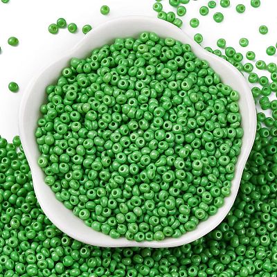 8/0 Baking Paint Glass Seed Beads SEED-M012-02A-39-1