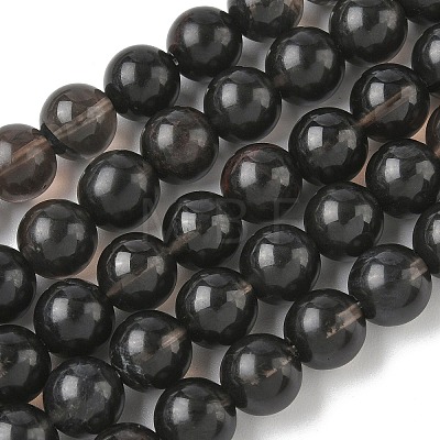 Natural Ice Obsidian Beads Strands X-G-P590-A03-10mm-03-1