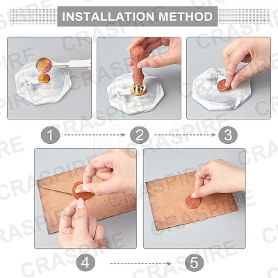 CRASPIRE DIY Stamp Making Kits DIY-CP0004-43B-1