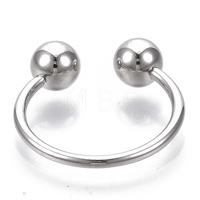 Alloy Cuff Rings RJEW-T009-08P-1