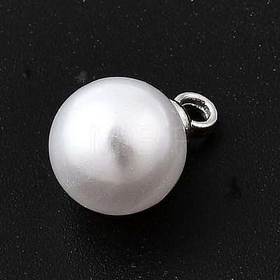 ABS Plastic Imitation Pearl Pendants FIND-H052-01E-04P-1