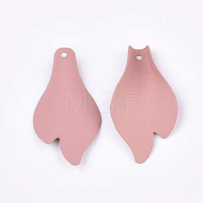 Spray Painted Eco-Friendly Iron Pendants X-IFIN-T009-20D-1
