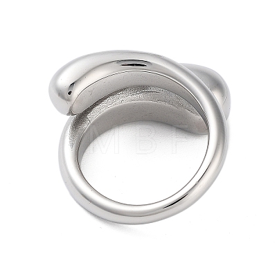 304 Stainless Steel Rings for Women RJEW-K270-05C-P-1